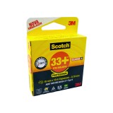 Fita Isolante 10m x 19mm 33+ Profissional 3M - Scotch